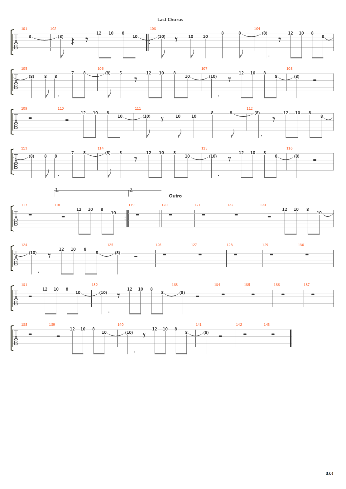 74-75吉他谱