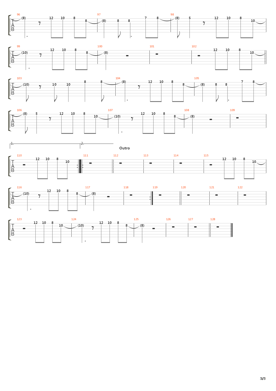 74-75吉他谱