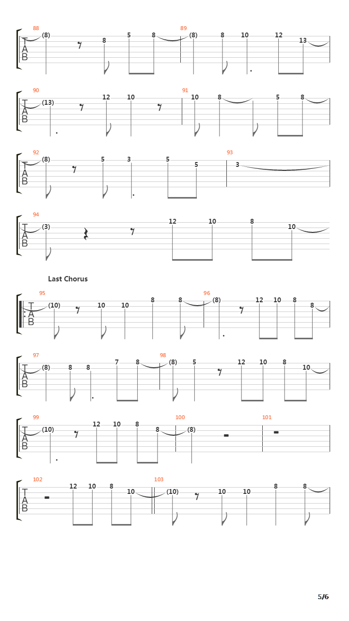 74-75吉他谱