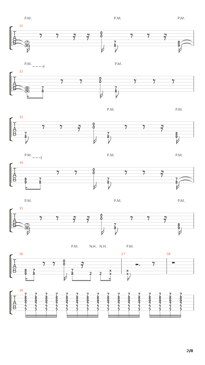Advent吉他谱