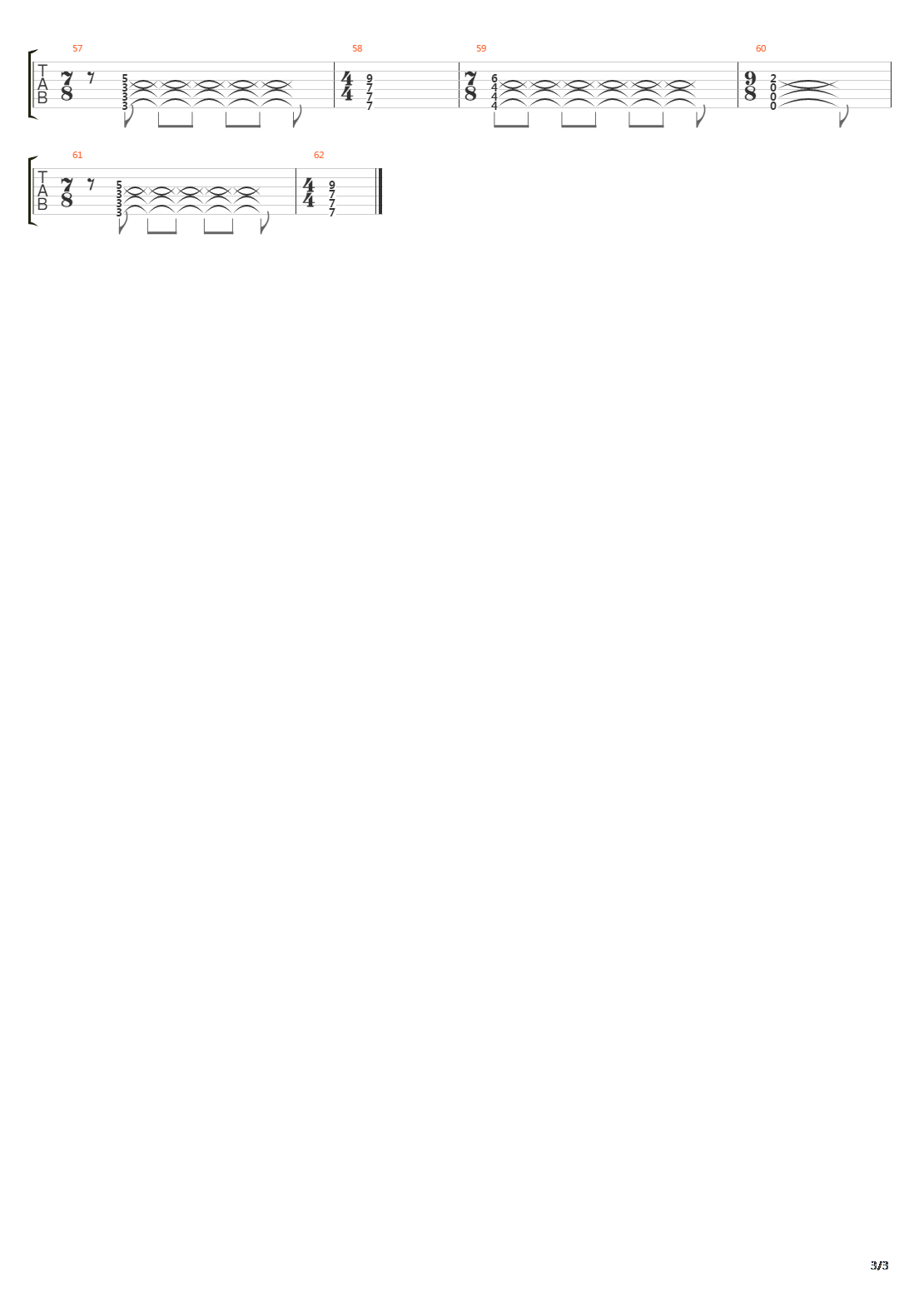 Advent吉他谱