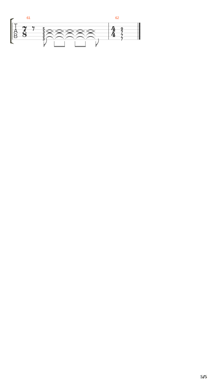 Advent吉他谱