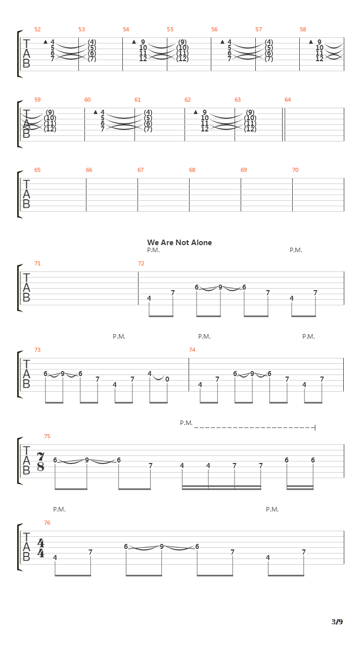 Exoplanet I Egress吉他谱