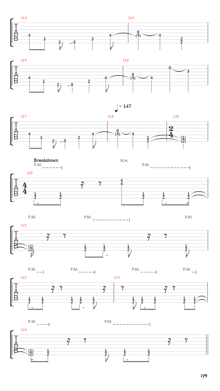 Exoplanet I Egress吉他谱