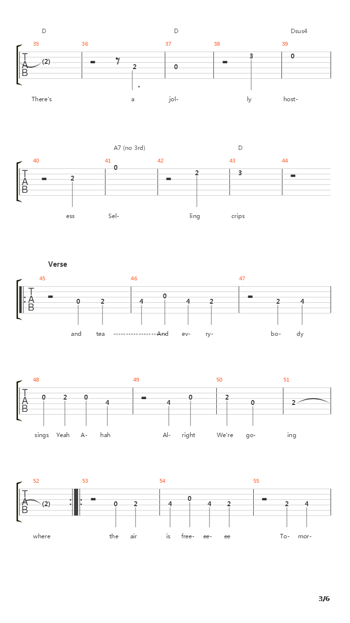 National Express吉他谱