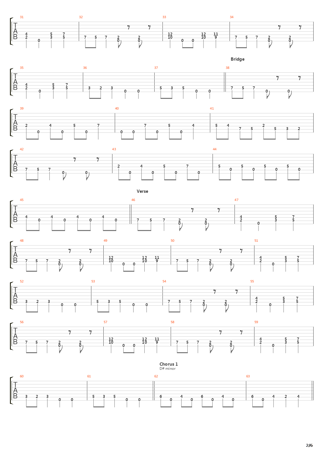 Case Closed吉他谱