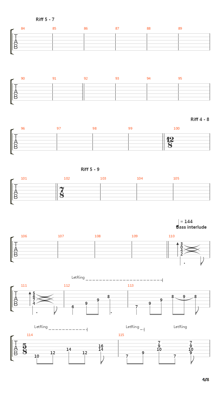 Akeldama吉他谱