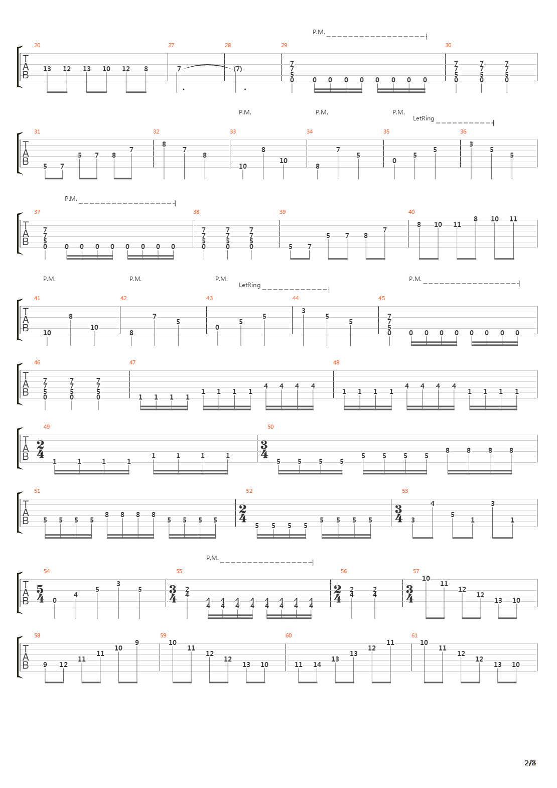 Legions Of The Serpent吉他谱