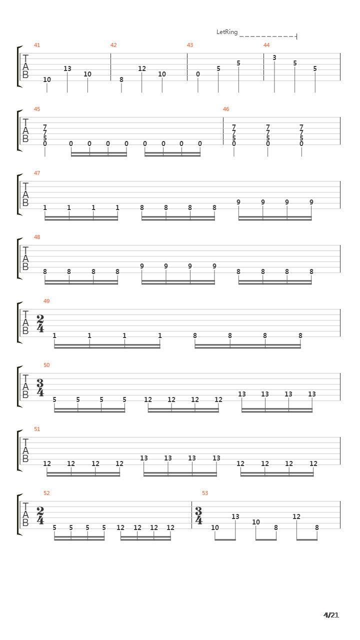 Legions Of The Serpent吉他谱