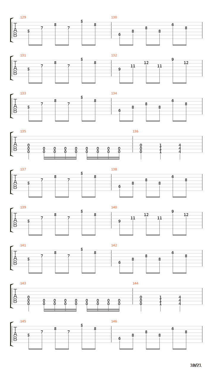 Legions Of The Serpent吉他谱