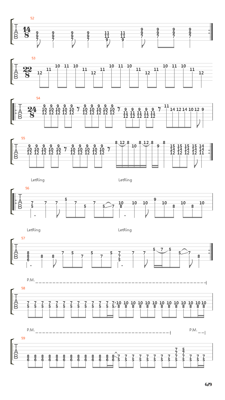 A Classic Case Of Transference吉他谱