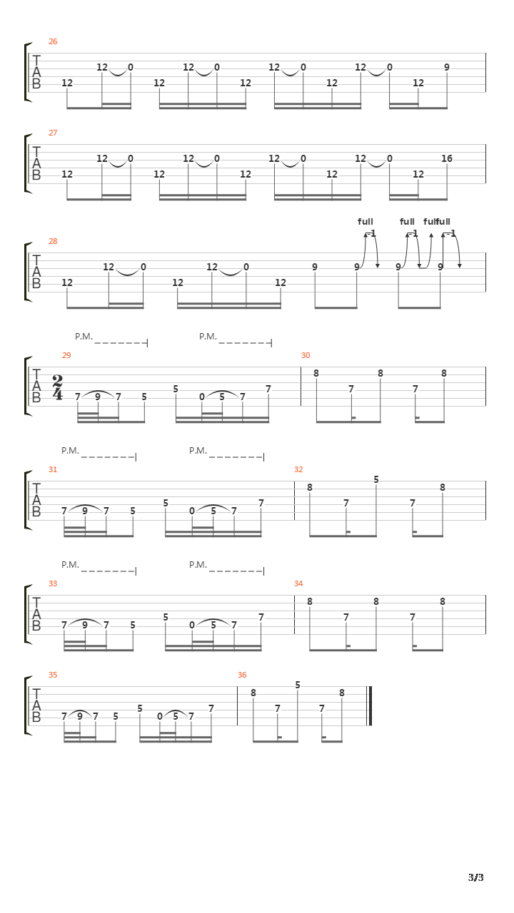 A Man A Plan A Canal Panama吉他谱