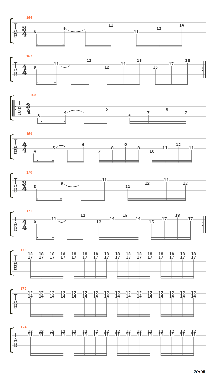 A Man A Plan A Canal Panama吉他谱