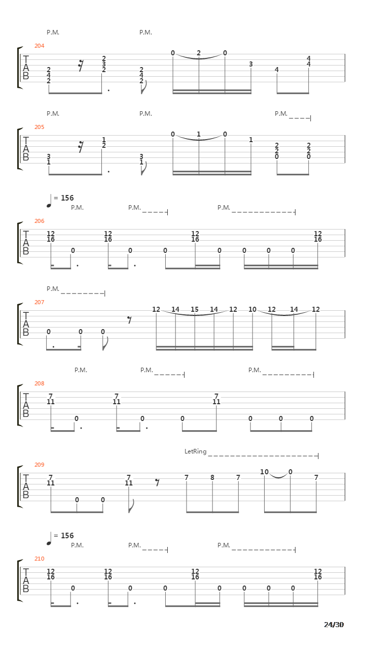 A Man A Plan A Canal Panama吉他谱