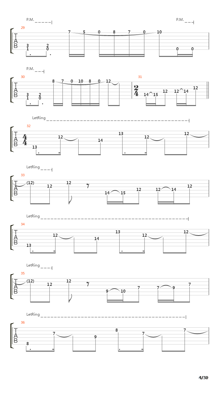 A Man A Plan A Canal Panama吉他谱