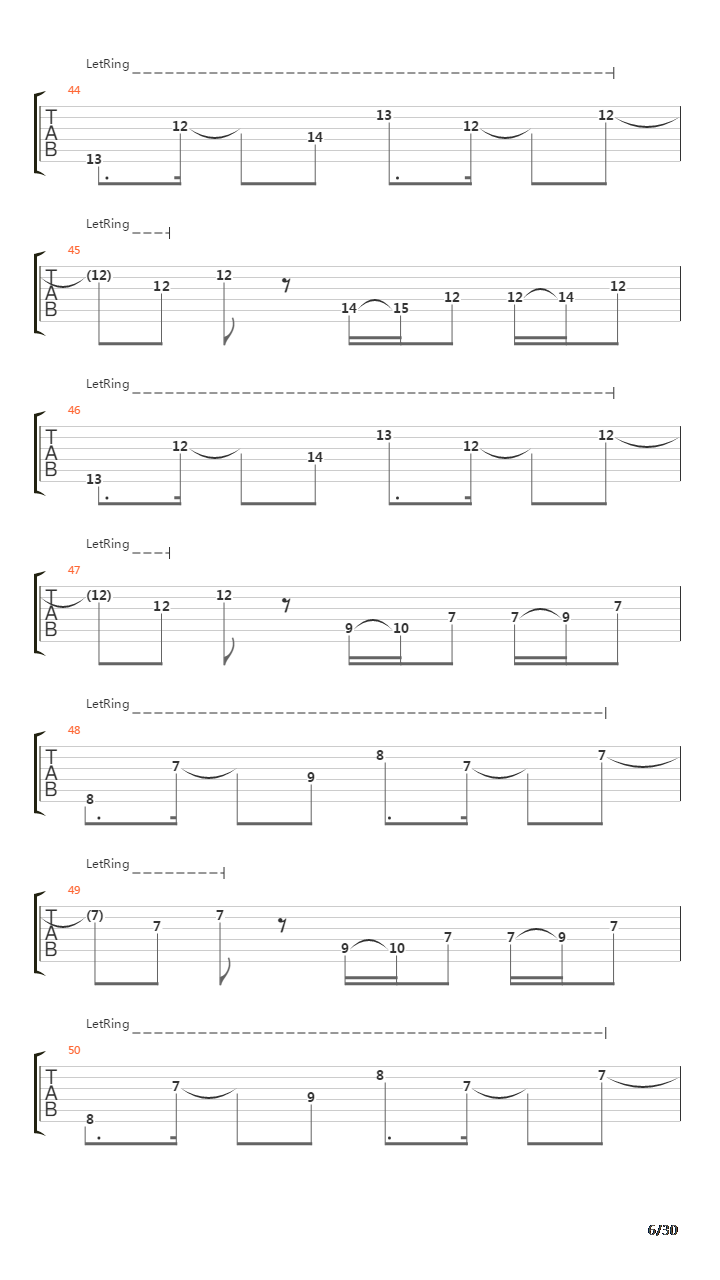 A Man A Plan A Canal Panama吉他谱