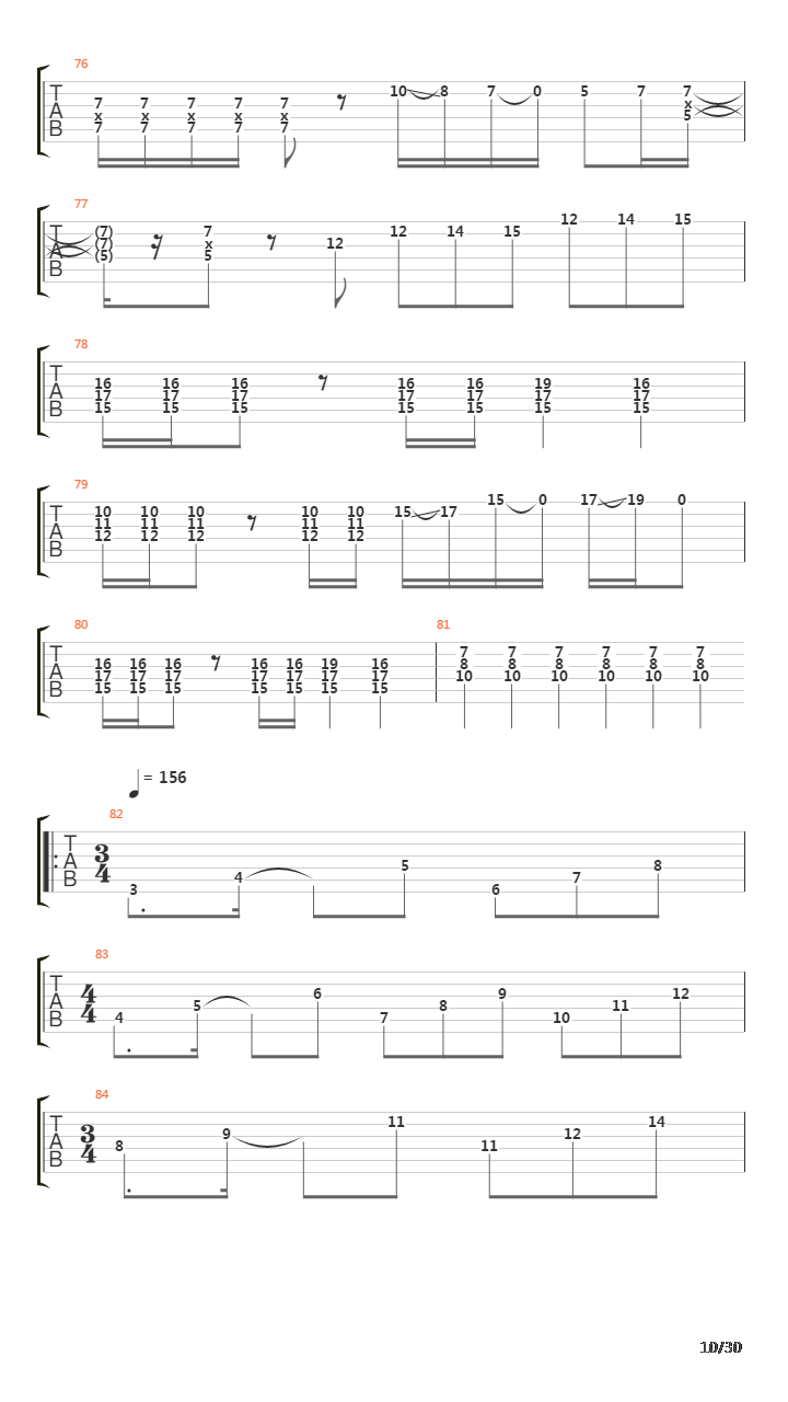 A Man A Plan A Canal Panama吉他谱