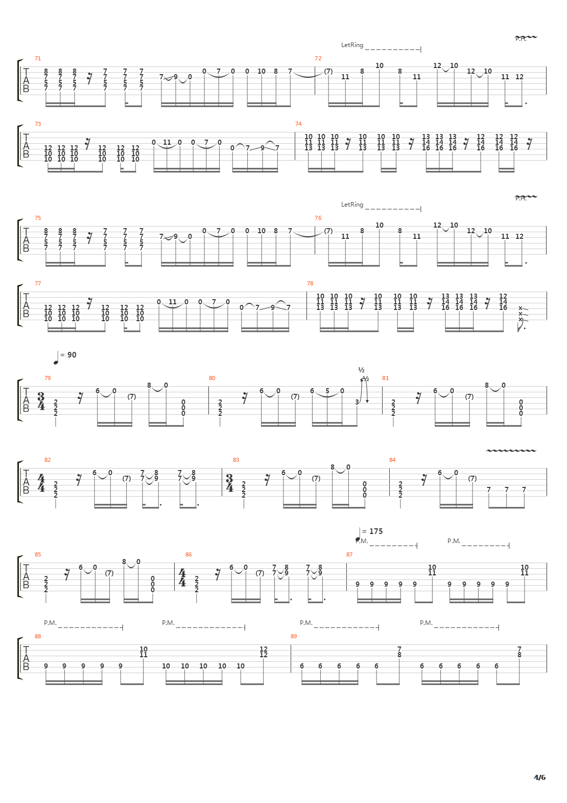 Battleship Graveyard吉他谱