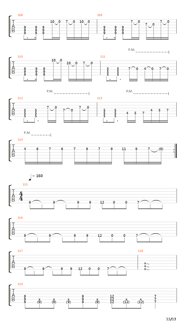 Battleship Graveyard吉他谱