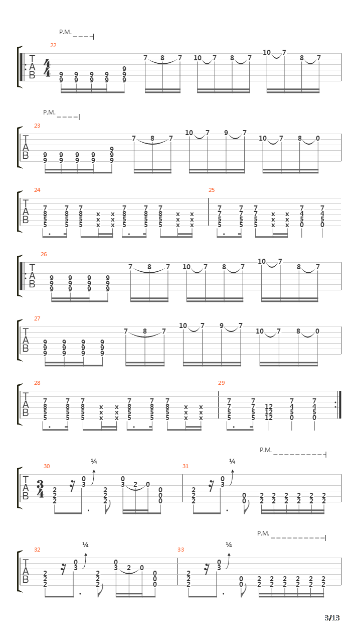 Battleship Graveyard吉他谱