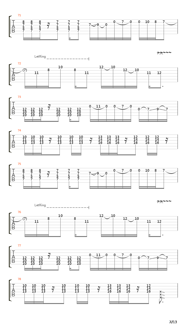 Battleship Graveyard吉他谱