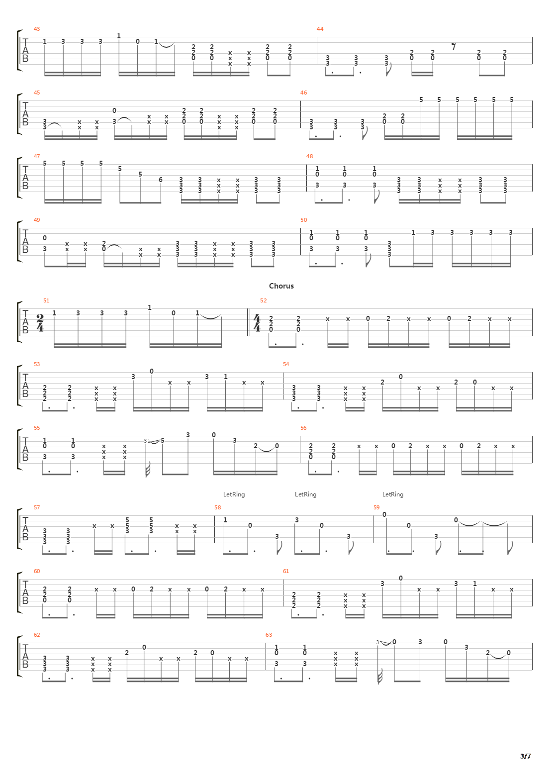 Dark Trail吉他谱