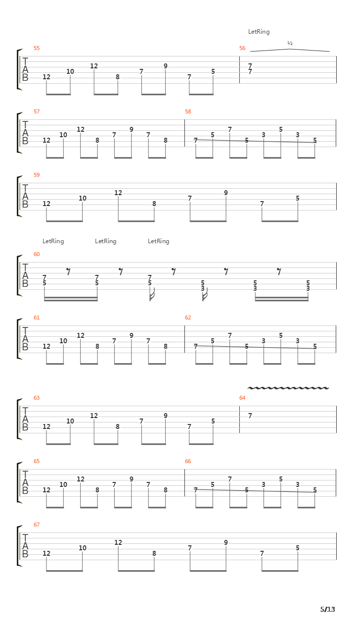 Doppelganger吉他谱