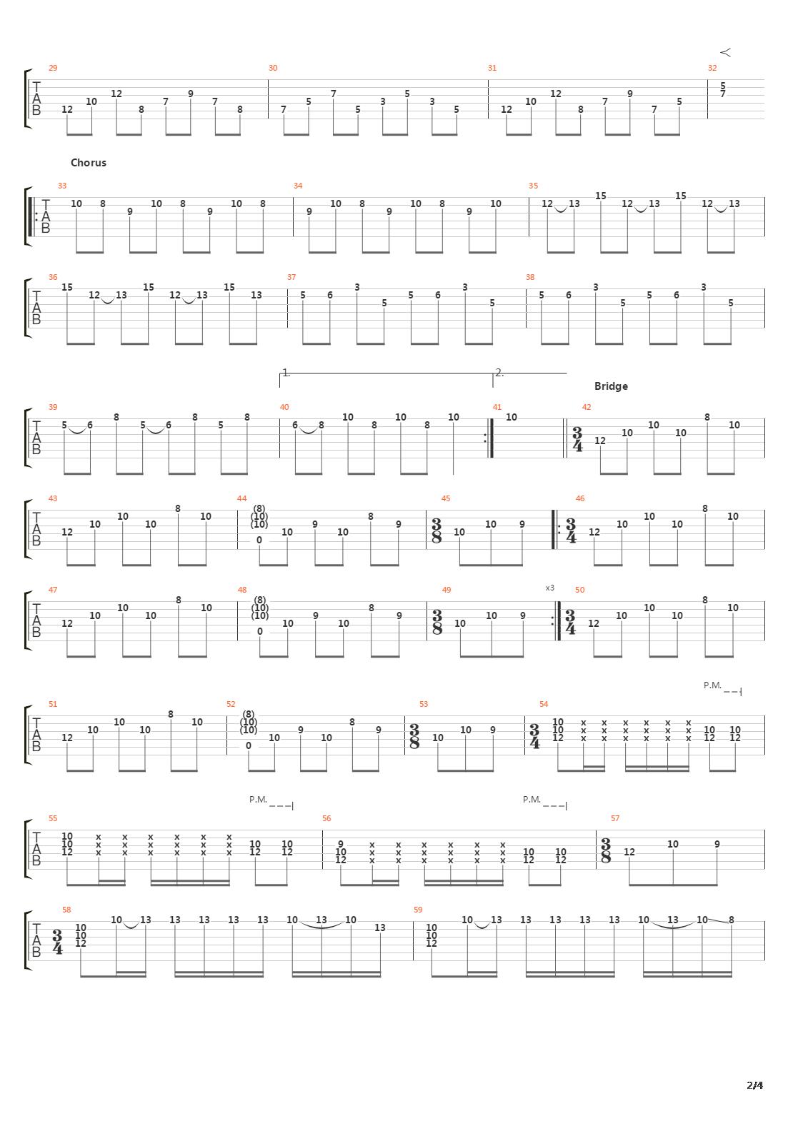 tokyovania吉他谱图片