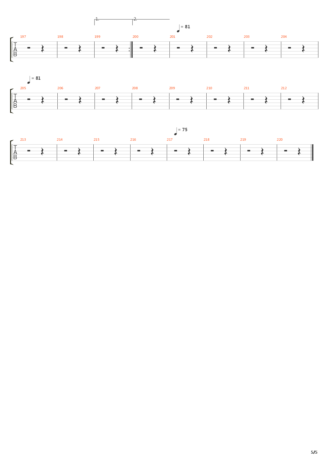 What Sound Does A Mastadon Make吉他谱