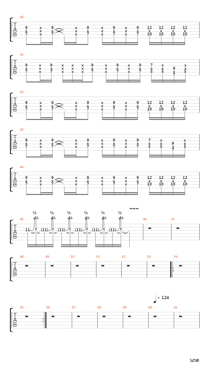 What Sound Does A Mastadon Make吉他谱