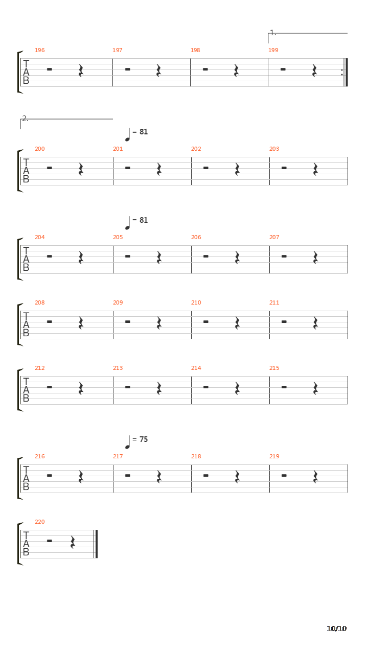 What Sound Does A Mastadon Make吉他谱