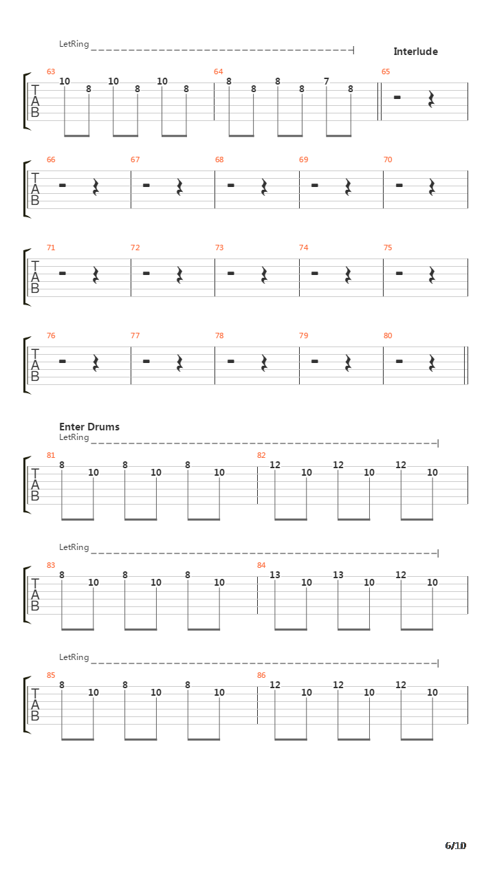 Last Minute Train吉他谱