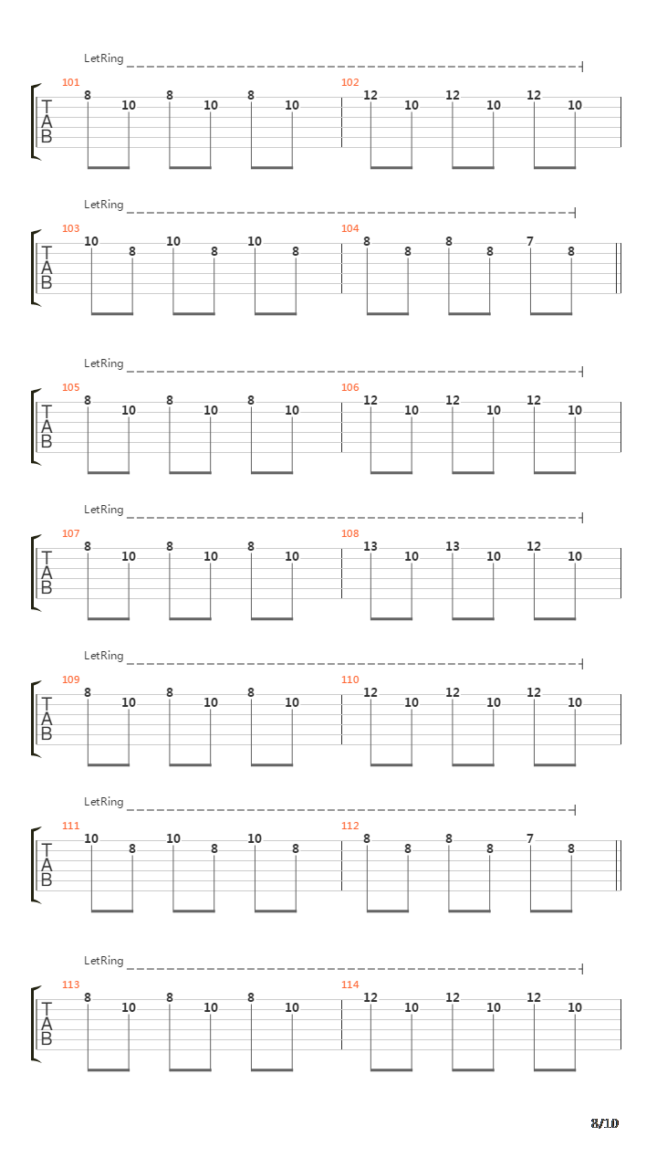 Last Minute Train吉他谱