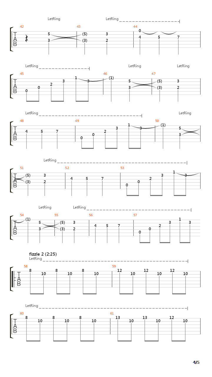 Last Minute Train吉他谱