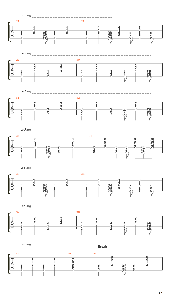 Whistle For The Choir吉他谱