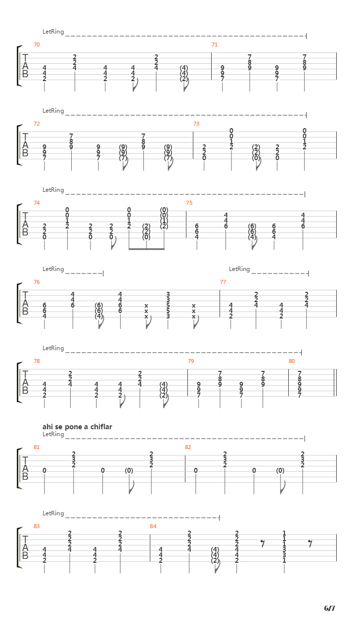 Whistle For The Choir吉他谱