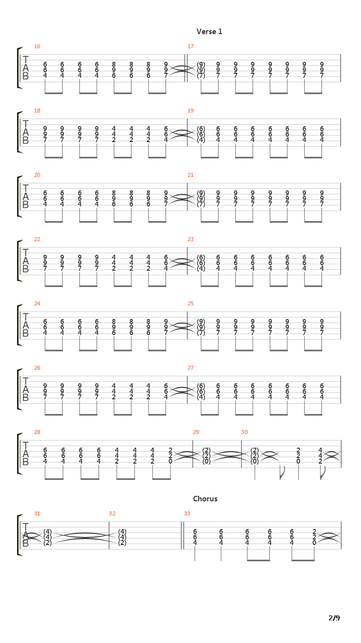 45吉他谱