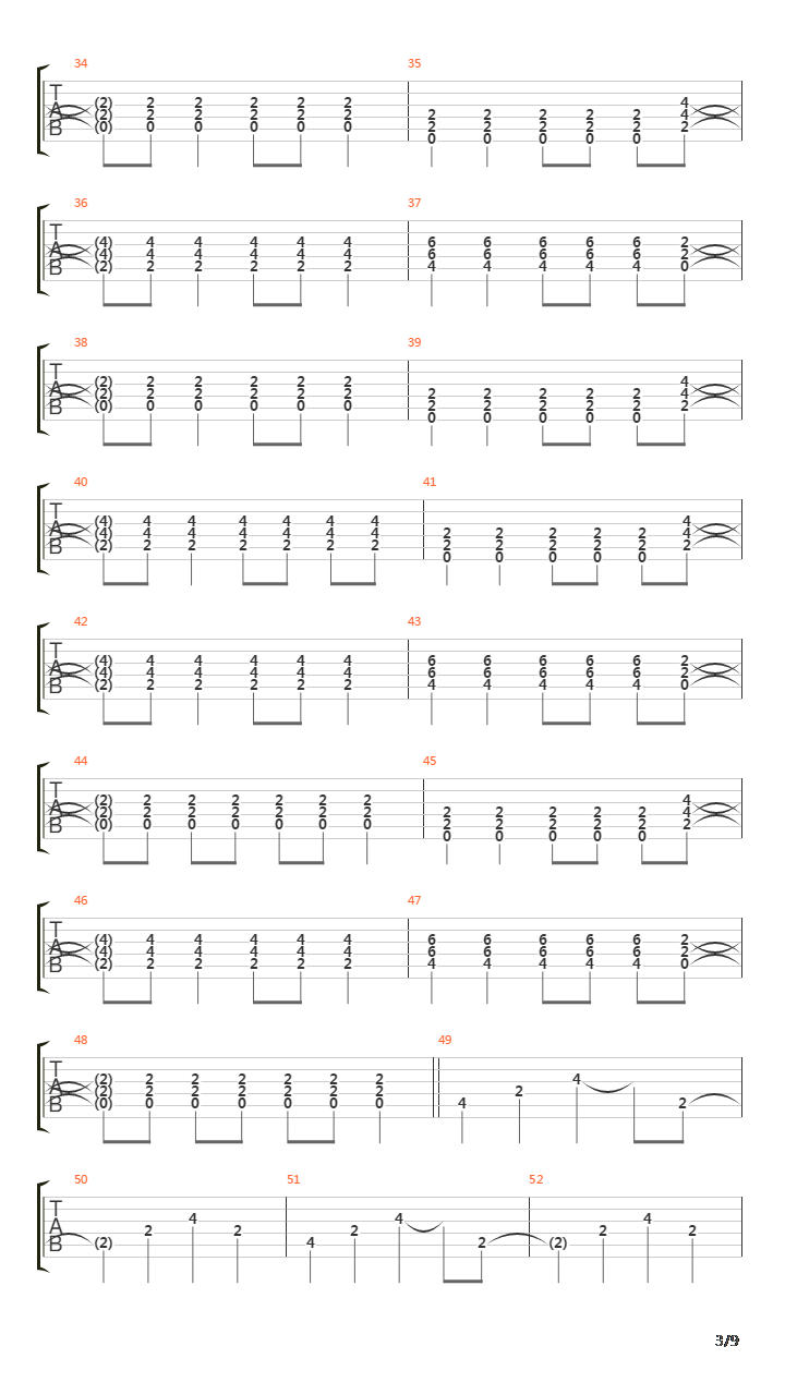 45吉他谱