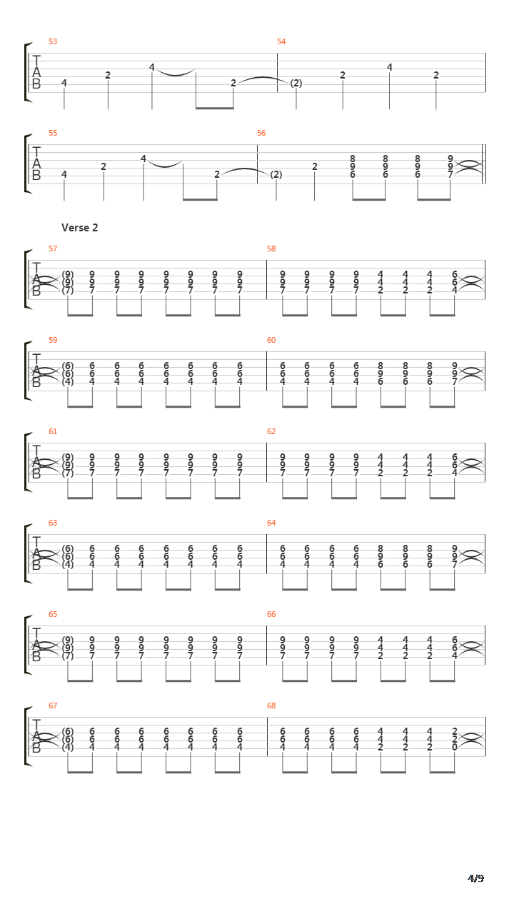 45吉他谱