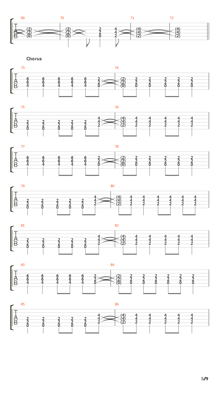 45吉他谱