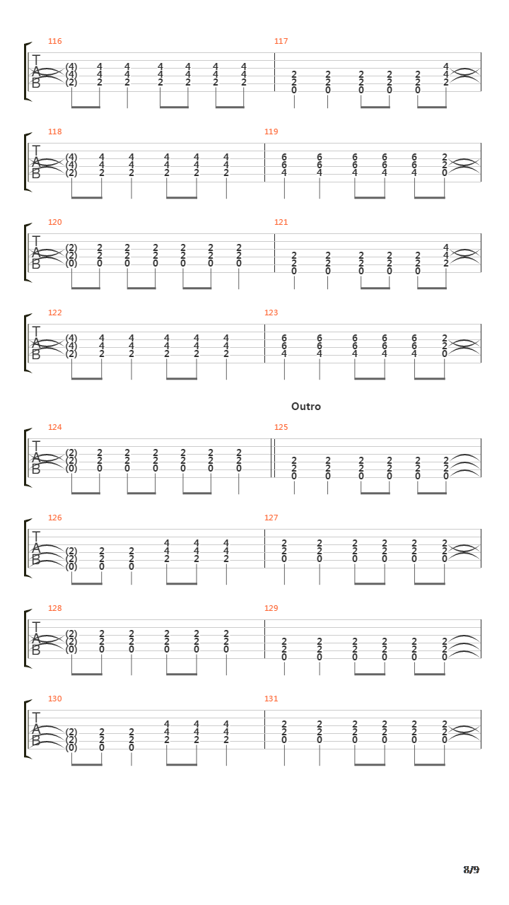 45吉他谱