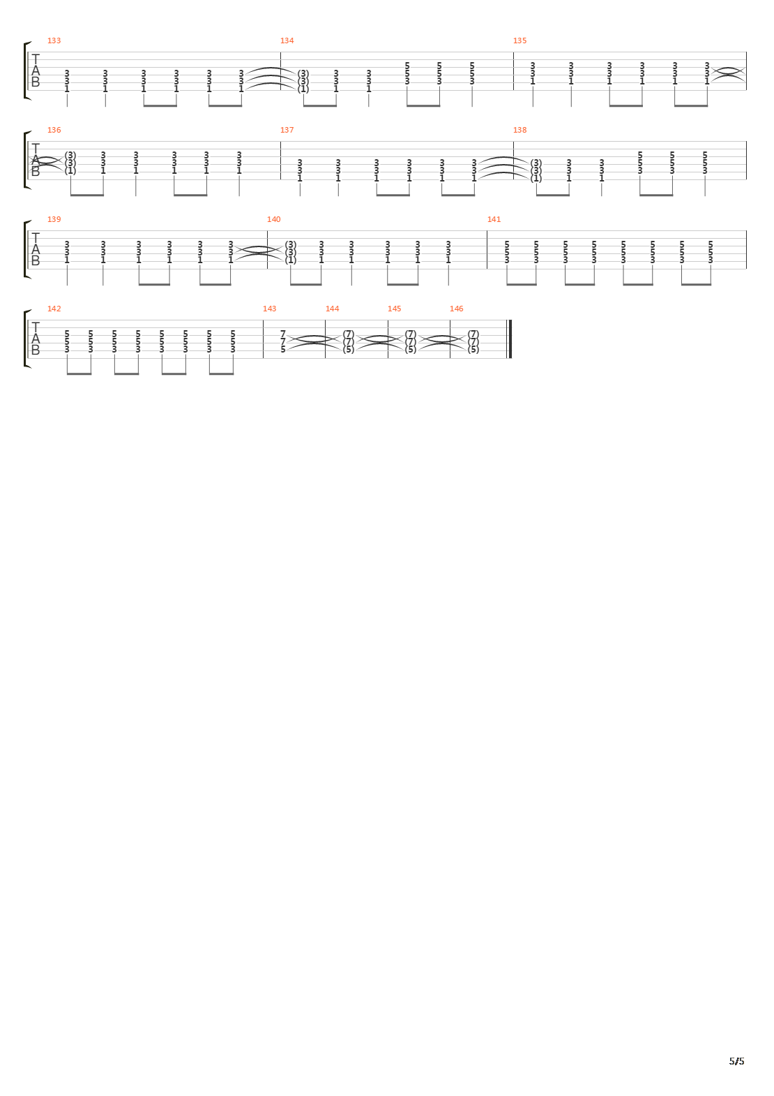 45吉他谱