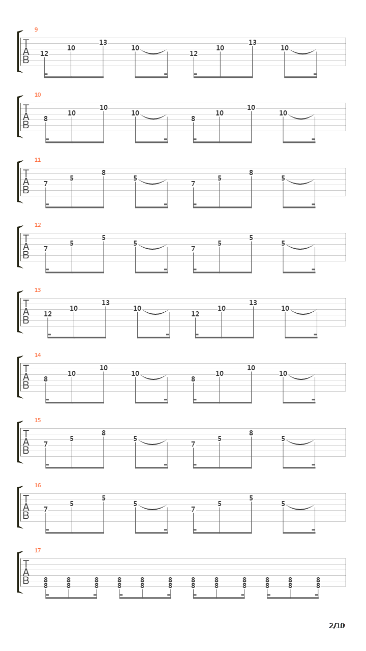 Between The Lines吉他谱