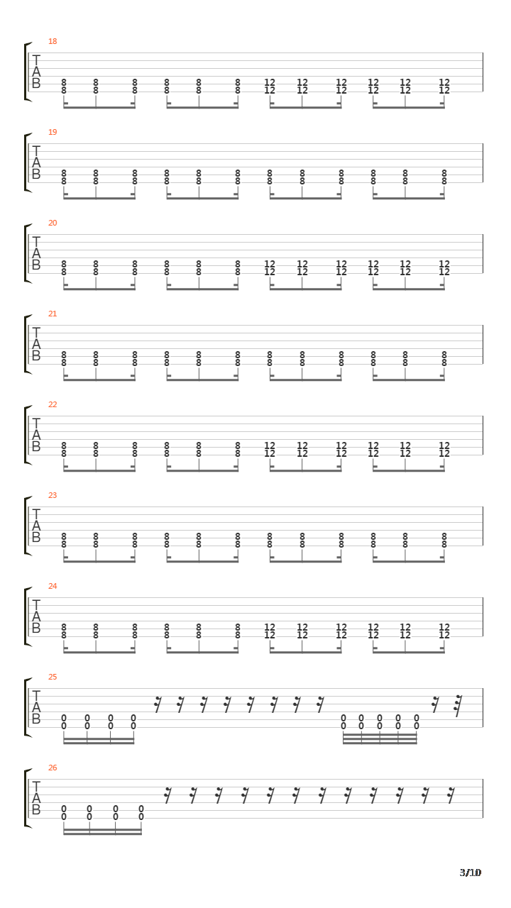 Between The Lines吉他谱