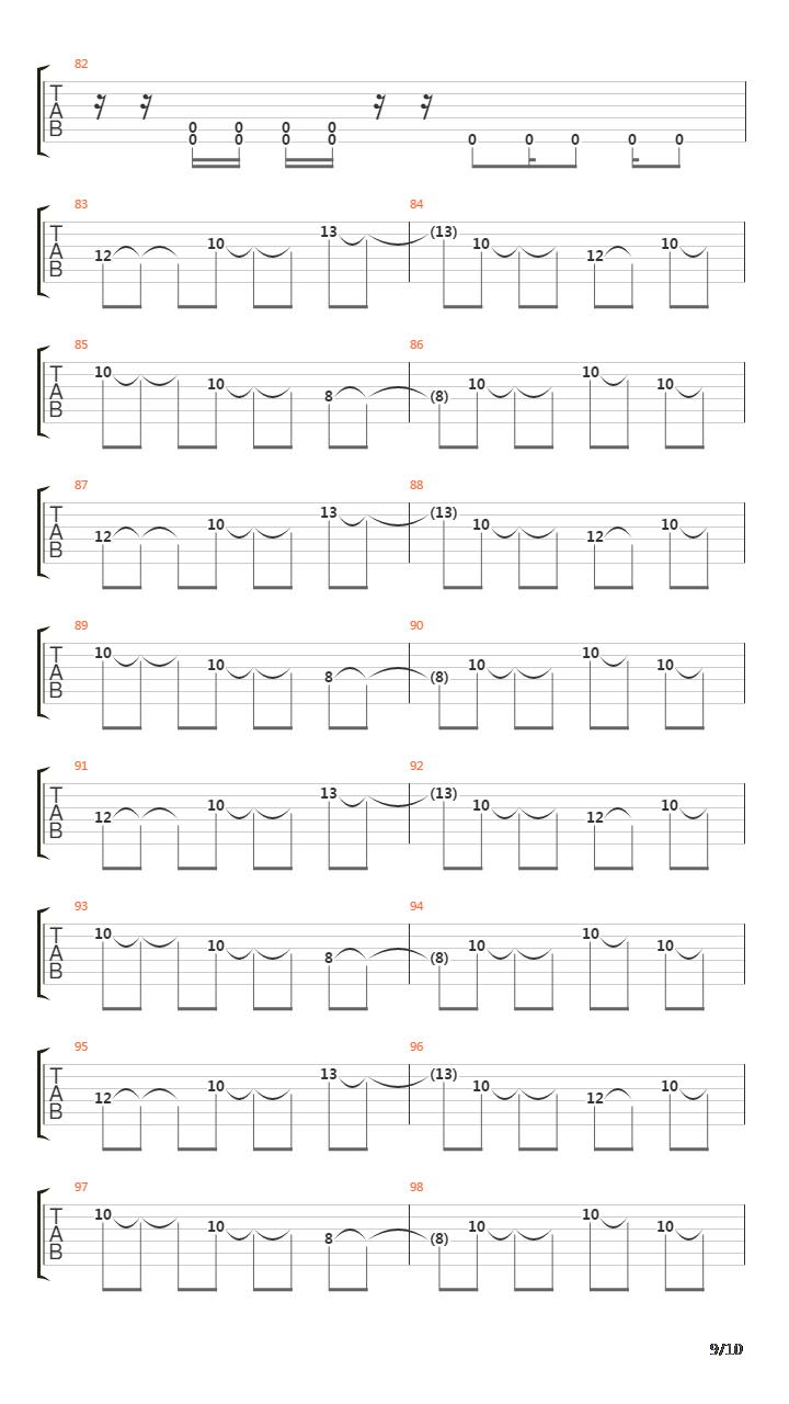 Between The Lines吉他谱