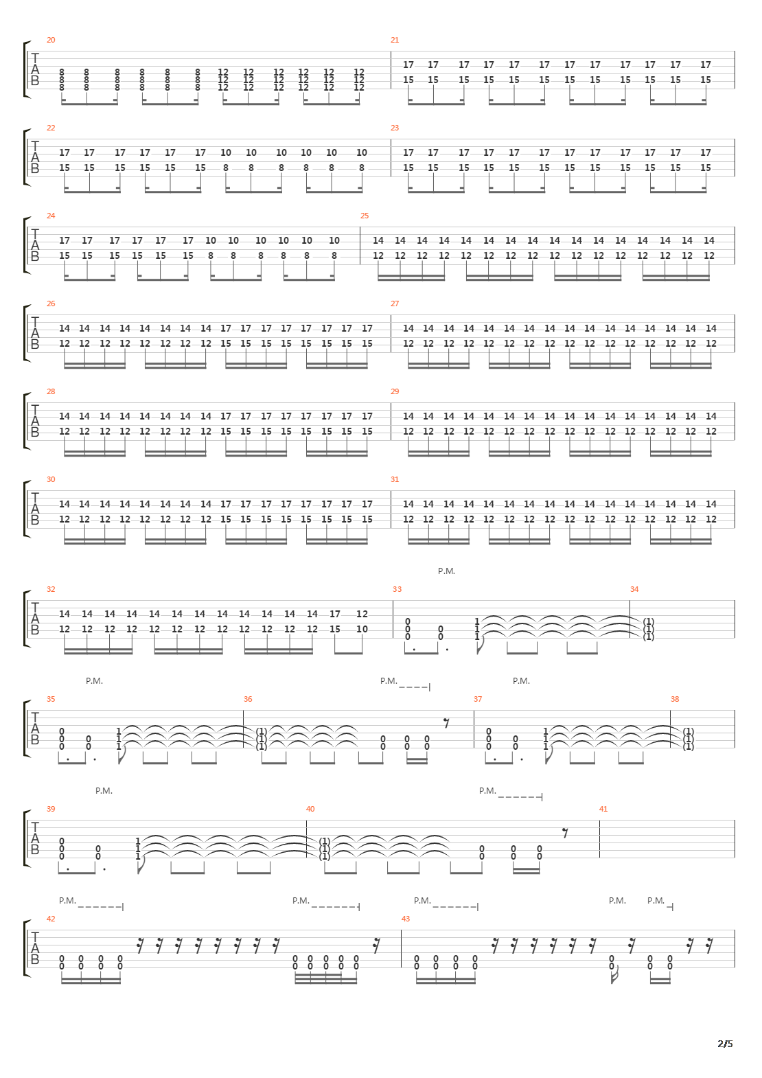 Between The Lines吉他谱