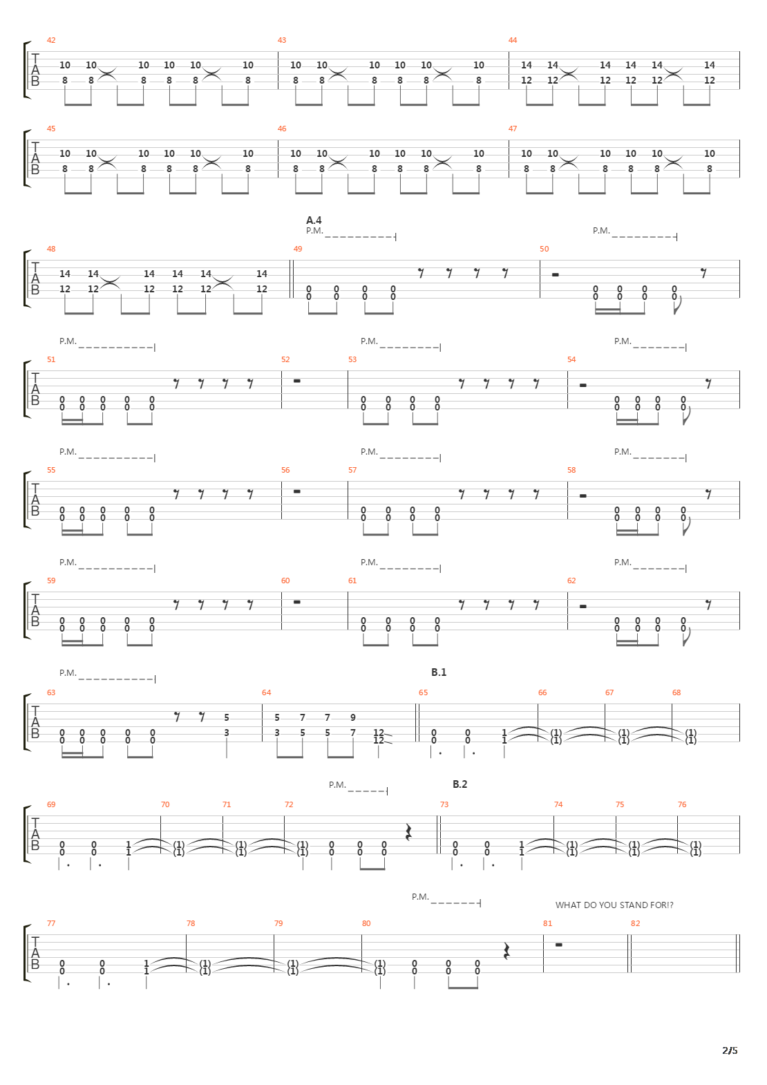 Between The Lines吉他谱