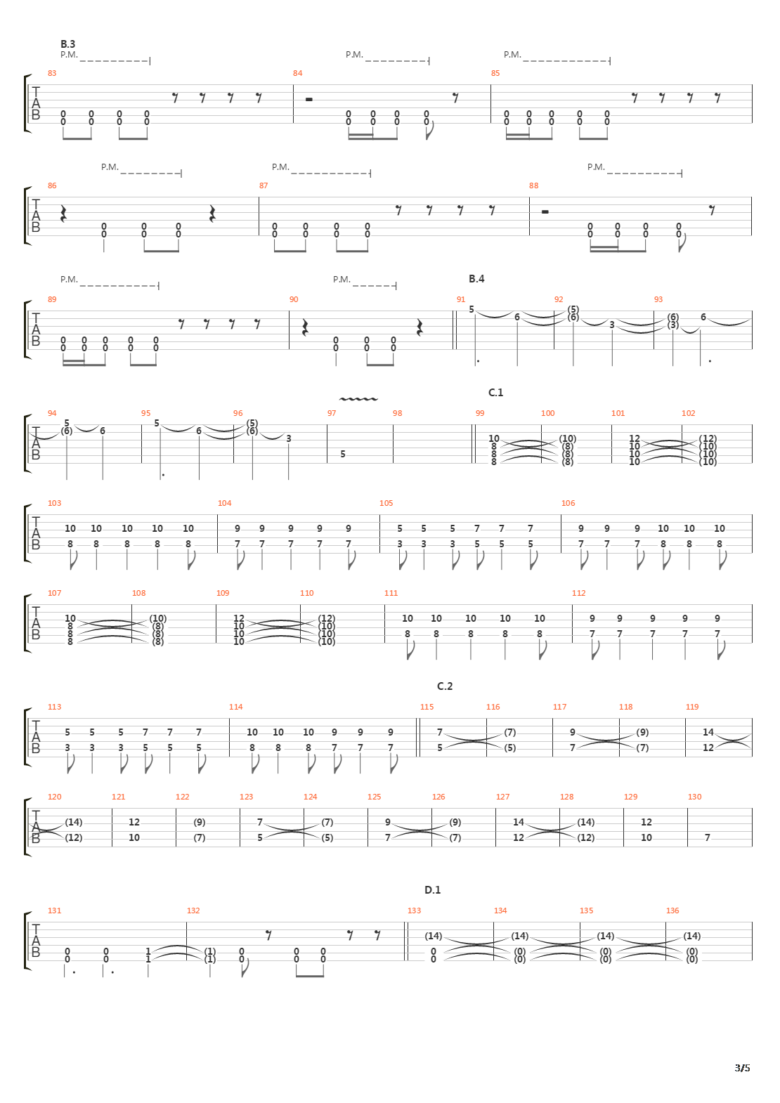 Between The Lines吉他谱