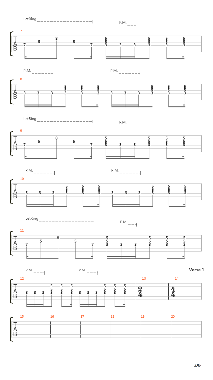 Chrono吉他谱