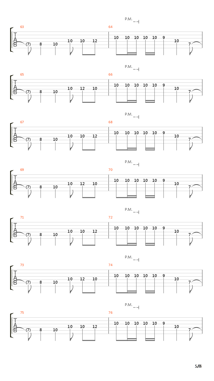 Chrono吉他谱